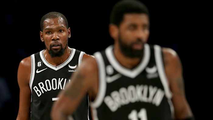 Kevin Durant and Kyrie Irving